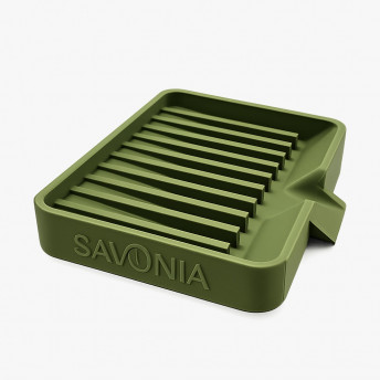 Sapuniera Savonia Realizata la Imprimanta 3D - Terra Verde, 11.5 x 7 cm