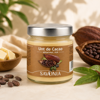 Unt de Cacao Nerafinat, Savonia, 200 ml
