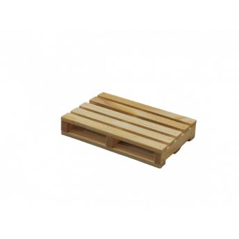 Suport pahare, lemn de brad, Mini Palet