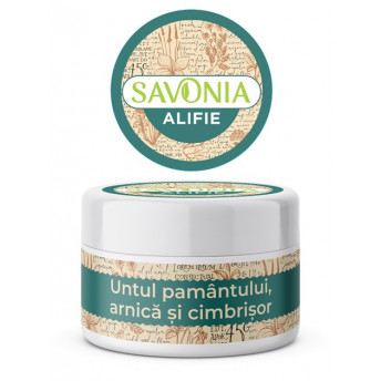 Alifie Savonia cu Untul Pământului, Arnica și Cimbrișor - 100% Naturală, 100 g