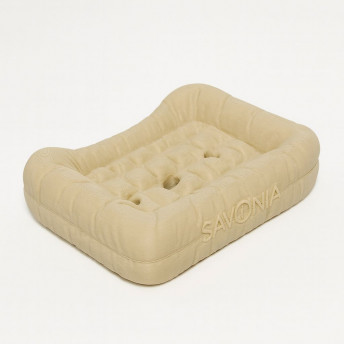 Săpunieră Savonia Realizată la Imprimanta 3D – Culcuș, Bej, 13.5 × 10 × 3.5 cm