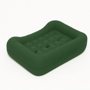 Săpunieră Savonia Realizată la Imprimanta 3D – Culcuș, Verde, 13.5 × 10 × 3.5 cm