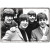 Carte postala metalica The Beatles-Photo. 10 x 14 cm