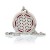 Colier aromaterapie Flower of Life, 30mm - Ancient Wisdom