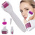 Derma Roller pentru mezoterapie cu microneedle – Față, Gât, Corp – Kit 6-în-1