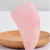 Piatra Gua Sha din Cuart roz pentru masaj - 9,8cm