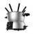 Set fondue electric CECOTEC 8018,1000 W, termostat reglabil ,1.6 litri, 8 furculite Argintiu