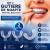 Set 2 Gutiere de Noapte pentru Bruxism, Termomodelabile, Universale, Reutilizabile, pentru Protectia Dintilor