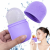 Ice Roller din Silicon pentru Masaj Facial – Reutilizabil, Culoare Mov