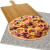 Piatră din granit pentru pizza + paletă din bambus