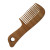 Pieptene cu maner Lemn Fag, 16.5 x 6 cm