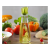 Recipient din Sticlă cu Dozator și Compartiment pentru Condimente – 500 ml