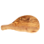 Tocator din Lemn de Maslin, forma neregulata cu maner, 25-29 cm