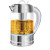 Fierbator cu filtru de ceai 2i n 1 Cecotec ThermoSense 370 Clearl, 2200 W, 1.7L, Inox, oprire automata