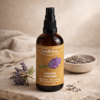 Lavanda - Apa Florala Organica 100 ml, Savonia