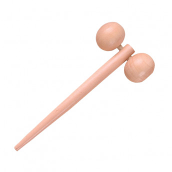 Aparat de Masaj din Lemn cu doua Bile, 16 cm 