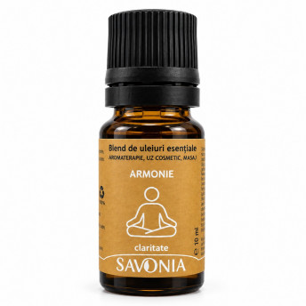 Armonie - Blend Uleiuri Esentiale Naturale - Savonia, Claritate, 10 ml