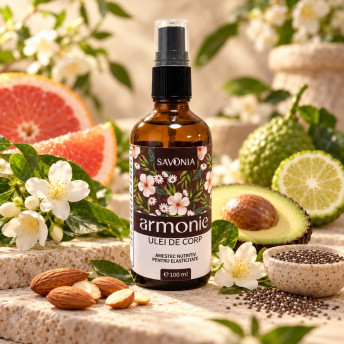 Armonie – Ulei de Corp Savonia – Amestec Nutritiv pentru Elasticitate, 100 ml