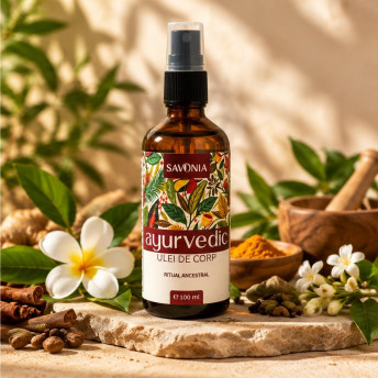 Ayurvedic – Ulei de Corp Savonia – Ritual Ancestral, 100 ml
