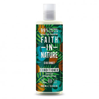 Balsam natural hidratant cu Cocos, pentru par normal sau uscat, Faith in Nature, 400 ml