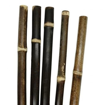 Bat din bambus pentru masaj 40cm (1,5 - 2 cm grosime), negru - 1 bucata