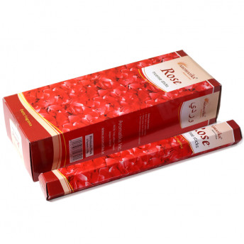 Betisoare Parfumate Aromatika fara Carbune – Trandafir, 20 buc