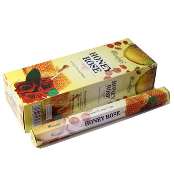 Betisoare Parfumate Aromatika fara Carbune – Trandafir cu Miere, 20 buc
