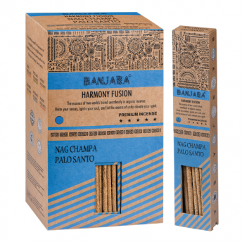 Betisoare Parfumate Banjara Palo Santo – Nag Champa | Gama Harmony Fusion