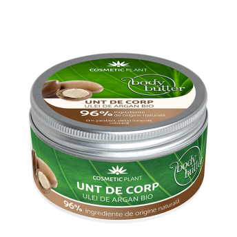 Unt de corp cu Ulei de Argan Bio, 200 ml, Cosmetic Plant