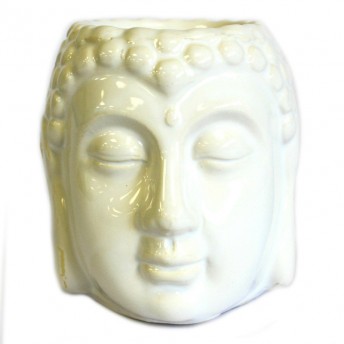 Vas Aromaterapie Buddha, alb