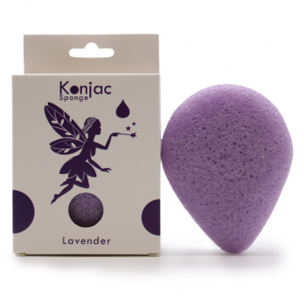 Burete Japonez Konjac Lacrimă - Lavandă - Efect Calmant