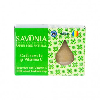 Castravete si Vitamina C - Sapun natural Savonia