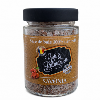 Sare de Baie Savonia cu Goji si Palmarosa, 350 gr. 