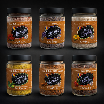 Pachet 6 Saruri de Baie 100% Naturale