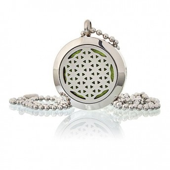 Colier aromaterapie Flower of Life, 25mm - Ancient Wisdom