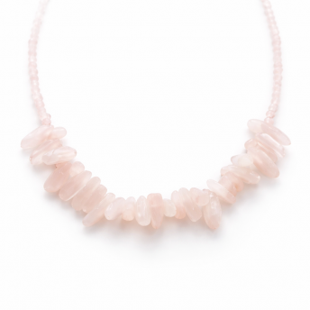 Colier Cuart Roz – Iubire, Calm si Echilibru