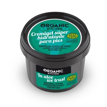 Crema-gel super hidratanta pentru picioare In Aloe We  Trust - Organic Kitchen