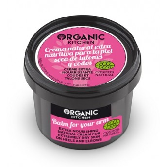Crema extra nutritiva pentru coate si calcaie Balm For Your Arm - Organic Kitchen