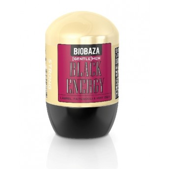 Deodorant natural pentru barbati BLACK ENERGY (dafin si patchouli) - BIOBAZA