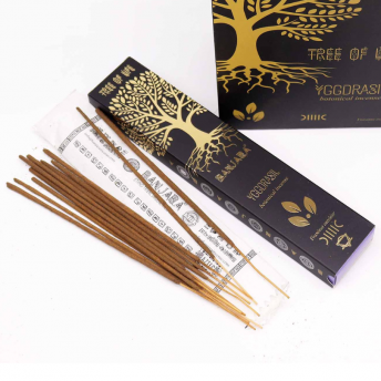 Bețișoare Parfumate Botanice Banjara - Arborele Yggdrasil, 35g