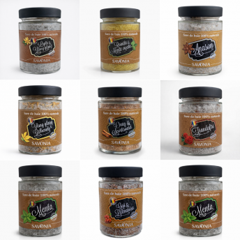 Pachet 9 Saruri de Baie 100% Naturale