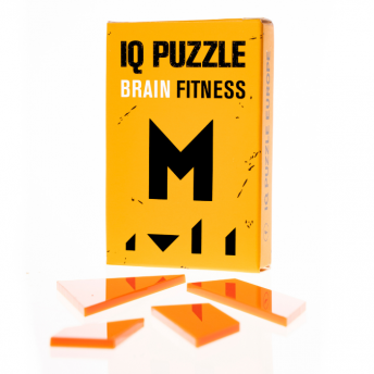 IQ Puzzle: Letter M – Provocare pentru minte și răbdare - 4 piese