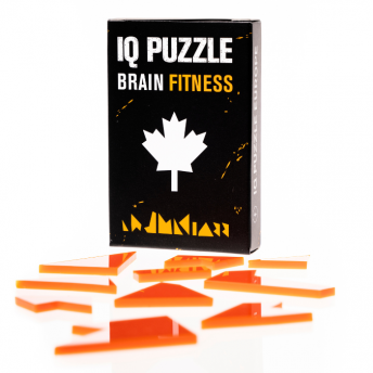 IQ Puzzle: Maple Leaf – Provocare pentru minte și răbdare - 10 piese