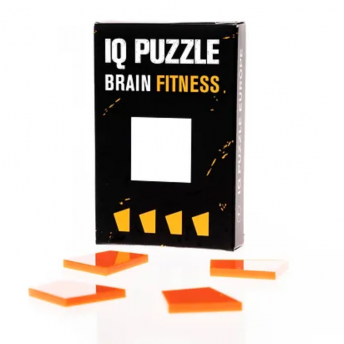 IQ Puzzle: Pătrat – Provocare pentru minte și răbdare - 4 piese