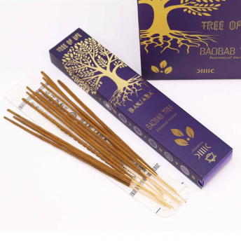 Bețișoare Parfumate Botanice Banjara - Arborele Baobab, 35g
