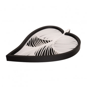 Sapuniera Savonia Realizata la Imprimanta 3D - Zen Negru , 11.4 x 14.3 x 13.1 cm