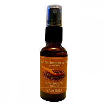 Ulei din Seminte de Chia, Uz Cosmetic, Savonia, 30 ml