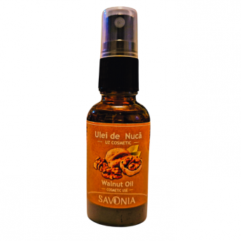 Ulei de  Nucă, Uz Cosmetic, Savonia, 30 ml