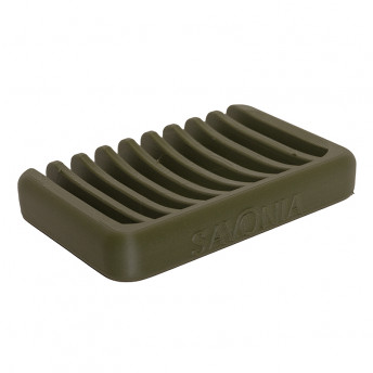 Sapuniera Savonia Realizata la Imprimanta 3D - Falie Verde, 10 x 7 cm
