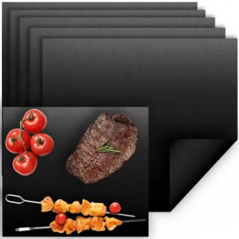 Folie din Teflon pentru Gratar sau Cuptor, set 5 buc 